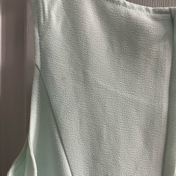 Lime Green Hourglass Flowy Mini Dress - Picture 10 of 10